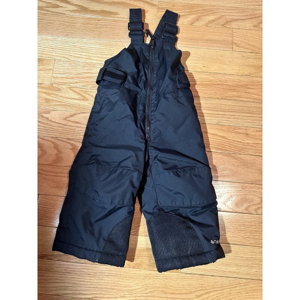 Columbia Omni Shield Snow Suit Pants Black Toddler Size 2T Good Condition